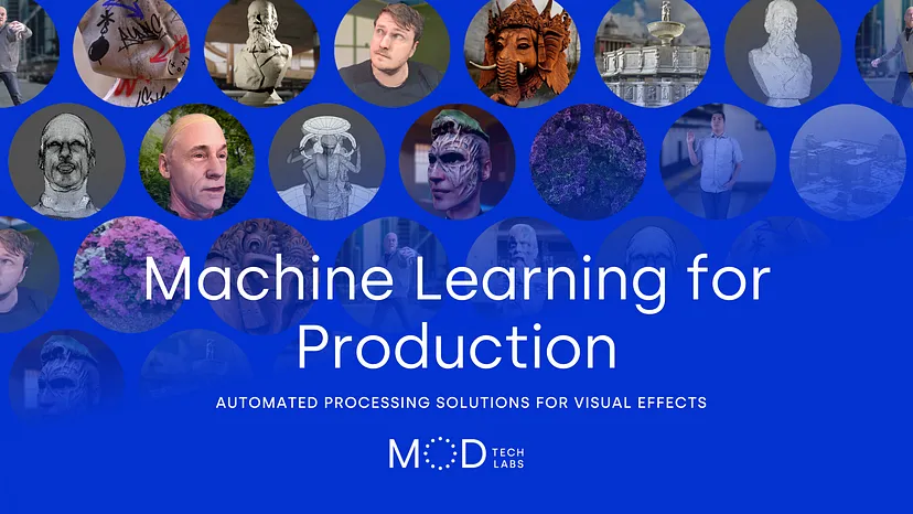 Machine Learning for production, Automated processing solutions for visual effects